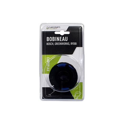 Blister Bobina Adattabile per Tagliabordi Bosch Modello Art2300 - Greenworks Modelli: 21062, 21602, 21222, 21132. Sostituisce O