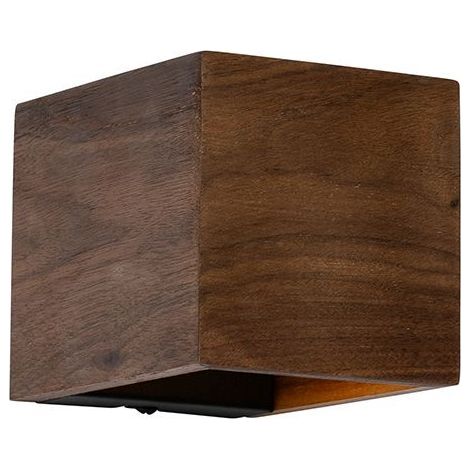 AMXCNOY Applique murale en bois de noyer rustique – transfert décoratif (1/5)