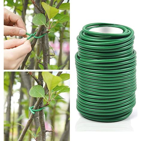 Attache pour plantes imperméable et réutilisable, adaptée aux plantes d'intérieur et d'extérieur et au rangement de la maison (1 pièce/vert) (1/5)