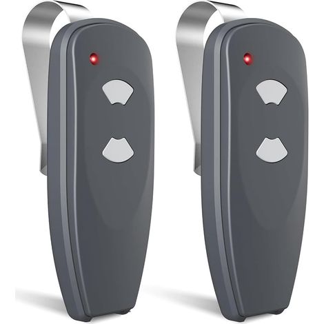 2 Télécommandes de Porte de Garage, Commande D'Ouverture de Porte de Garage 315 MHz – pour Clavier D'Entrée Sans Clé, M4500E, M4700E, Installation Facile, Facile à Utiliser (1/5)