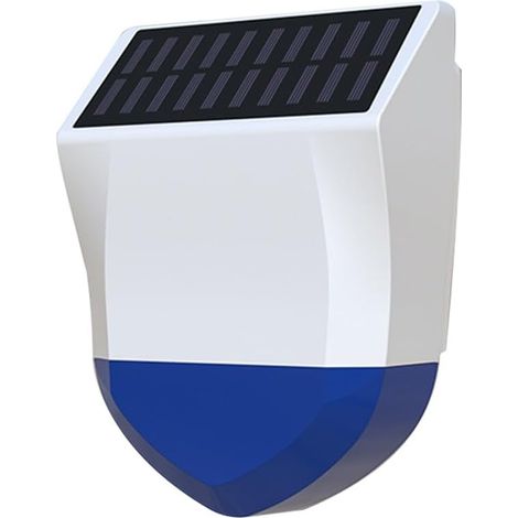 WiFi Sirène Alarme Alarme Sonore et Lumineuse Extérieure Alarmes Sonores Solaires Étanches (1/5)