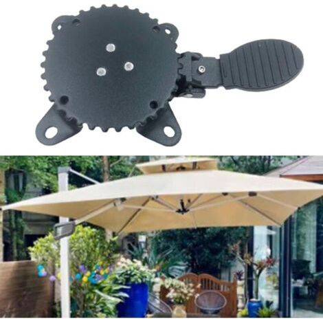 Base de parasol rotative à 360 °, accessoire de parasol, support de parapluie d'extérieur, support de parapluie robuste pour la pêche dans la cour