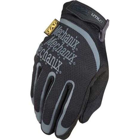Guantes de trabajo mechanix wear negro TrekDry transpirables cómodos