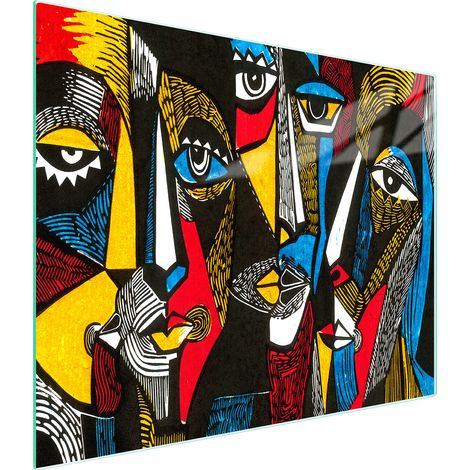GLASSCHNEIDEBRETT 52x30 POP ART. (1/5)