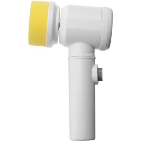 Brosse de Nettoyage électrique sans Fil Rechargeable,Réglable 300 RPM,avec 3Têtes de Brosse, pour Salle de Bain Cuisine Voiture (1/4)