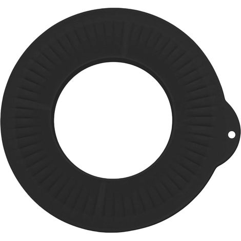 Couvercle universel pour bol mélangeur, adapté bols de 4, 5 à 5 litres, garde la cuisine propre pendant le mélange, protection antiéclaboussures, accessoire de cuisson, couvercle pour batteur sur (1/5)