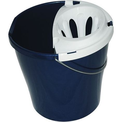 Thomas Seau en plastique bleu 12L pour ménage