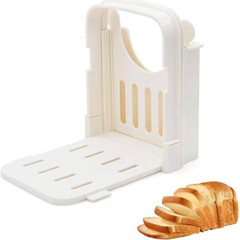 Trancheuse à pain pliable, guide de coupe pour pain maison, machine à pain manuelle, 1 pièce (1/5)