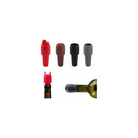 Set mit 24 wiederverwendbaren Stopfen für Sekt (mit Griffen) – Diese Stopfen aus Silikon eignen sich für verschiedene Flaschen, darunter Bier-, Champagner- und Proseccoflaschen. (1/5)