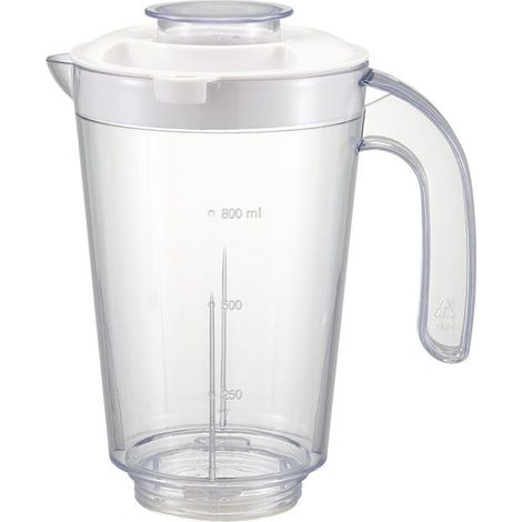 Noveen 800 ml Becher Mixermodelle SB1000, 2000 für Smoothies, Cocktails oder Shakes in Weiß