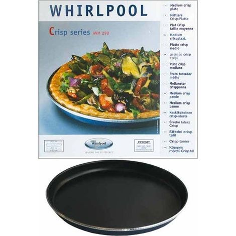 FUENTE CRUJIENTE Ø 31CM PARA M.O. CHEF FAMILIAR/TALENTO PARA MICROONDAS WHIRLPOOL