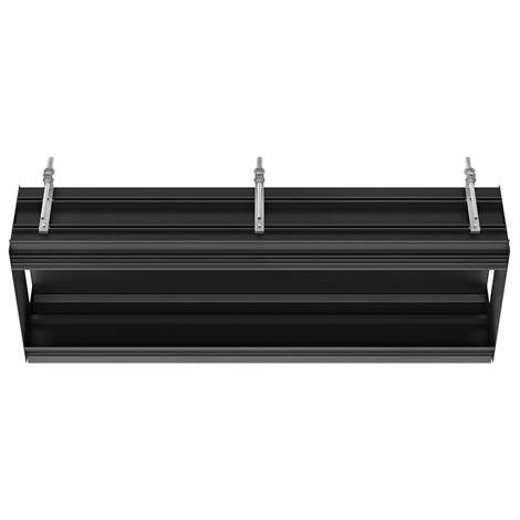 Sistema lineal de techo empotrado Gessi, cuerpo base L = 1090 mm