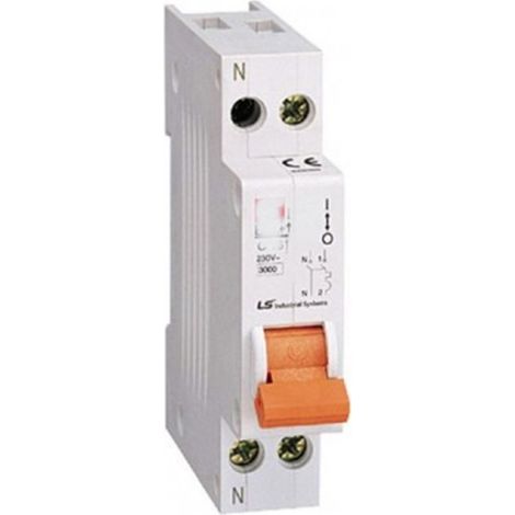 TrAdE Shop Traesio - Interruttore Automatico Magnetotermico 1 Modulo Din 10a 1p+n Per Quadro Elettric -