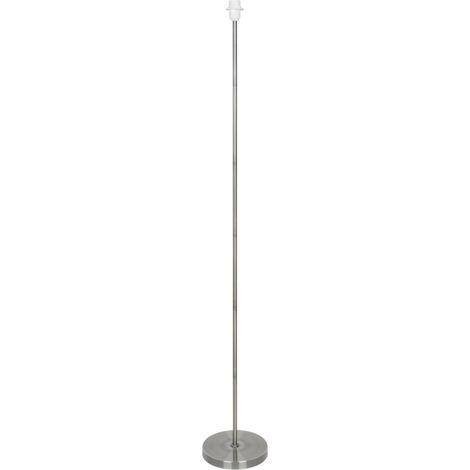 Lámpara de pie modelo Travis acabado niquel satinado 155cm (alto) 22cm (ancho) 22cm(largo) (1/2)