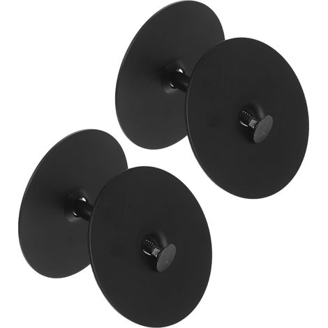 Unomor Lot de 2 poignées de porte en acier inoxydable avec (1/5)