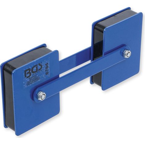 BGS Kraft-Doppelmagnethalter Winkel einstellbar 22,7 kg - 6784