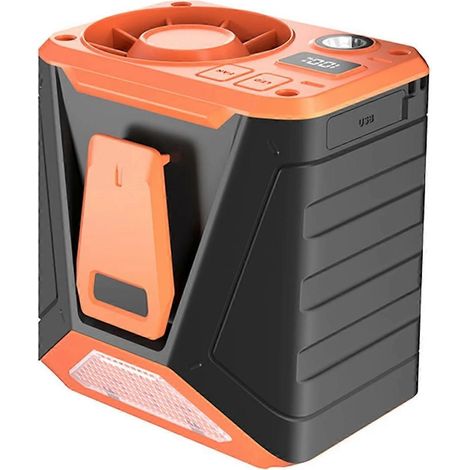 Mini-Tragbarer Hüftclip-Ventilator mit 3 Geschwindigkeitsstufen, Kühlventilator mit Gürtelclip A--