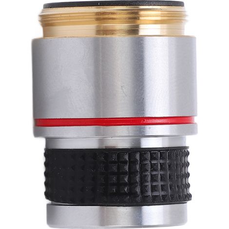 185-mm-Achromat-Objektiv, 20-mm-Linse mit Standardgewinde, biologische Mikroskopie, 4-fache/0,10-fache Vergrößerung, klare Optik (1/5)