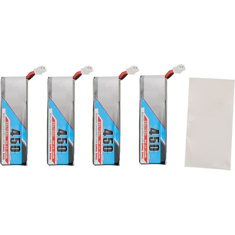 GNB 450mAh 1S 3.7V 80C PH2.0 Batterie Lipo pour Drone RC Quadcoptère Pièce Accessoire (1/5)