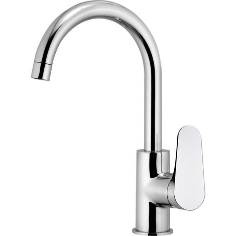 Rubinetto lavello con bocca alta girevole modello corto tipo lusso - serie class line (1/2)