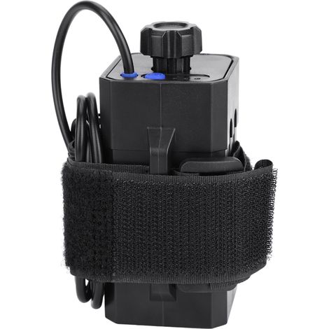 Boîtier de batterie rechargeable 18650 étanche pour éclairage vélo avec ports USB et DC (1/5)