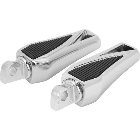 Repose-pieds moto angled réglables pour autoroute, paire remplacement Davidson, cale-pieds ajustables en alliage, accessoire custom. (1/5)