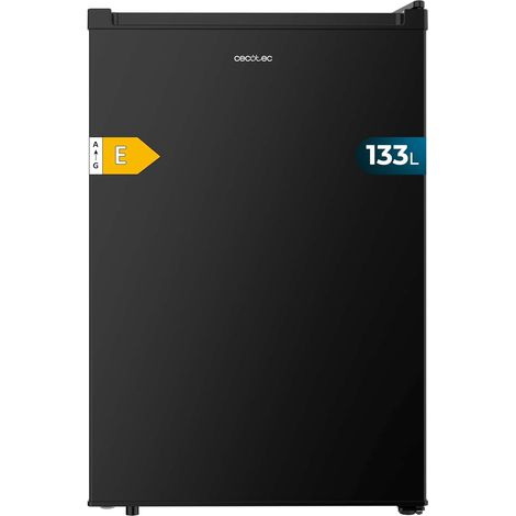 Cecotec Kompakter Kühlschrank Schwarz 133 Liter