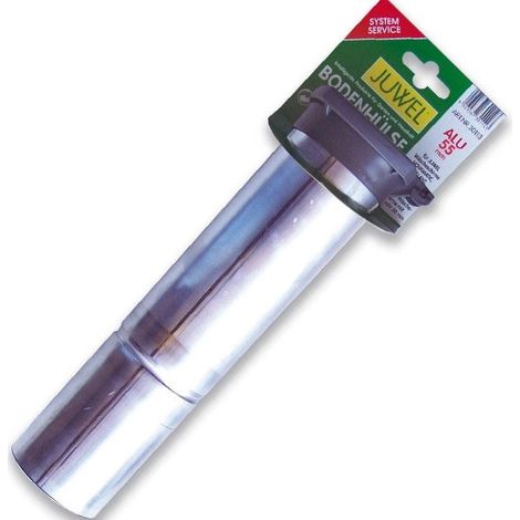 Juwel Alu Bodenhülse 55 mm für Wäschespinnen, mit wasserdichtem Deckel