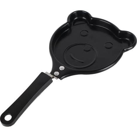 Mini-Antihaft-Eierpfanne, innovativer koreanischer Frühstückstopf, DIY-Mini-Frühstücksomelettpfanne, Bärenform (1/5)