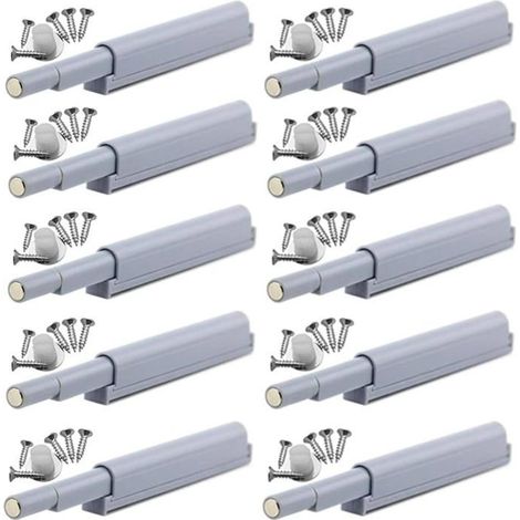 Loquets magnétiques Push to open Les loquets magnétiques pushopen ouvrent et ferment la porte d'une simple pression (10 pièces) (1/5)