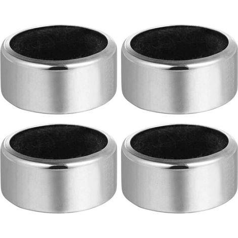 4 pièces bouchons à vis en acier inoxydable, accessoire de bar étanche, réutilisable pour bouteilles de vin, équipement de restauration et maison (1/5)