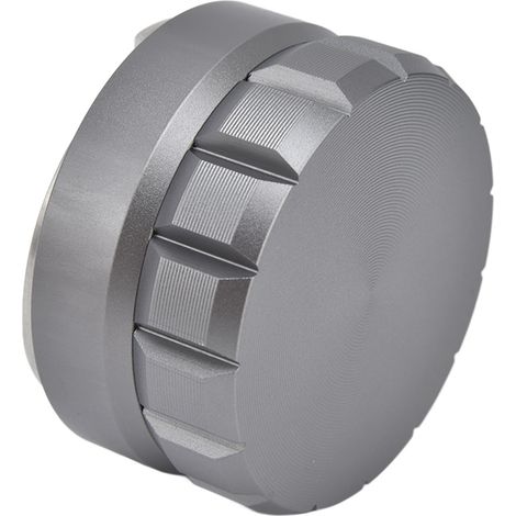 Kaffeetamper 53 mm, verstellbar, Edelstahl, für Zuhause, Büro und Gewerbe, Silber (1/5)