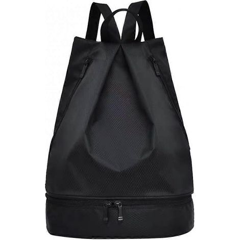 Sac à dos de plage étanche pour la natation, utilisable au sec et au mouillé, avec compartiment à chaussures