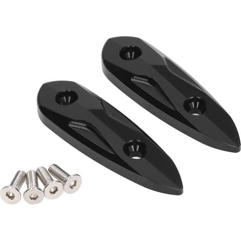Copertura per foro parabrezza moto in lega di alluminio M6x20, 105 mm, staffa specchietto laterale nera, tappo di bloccaggio per R25 R3 MT03 2013 – 2020. (1/5)