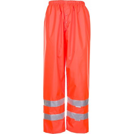 Planam Warnregenhose wasserdicht Gr. XL orange (1/5)