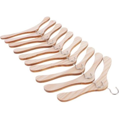 Cintre en bois pour poupées (1/4)