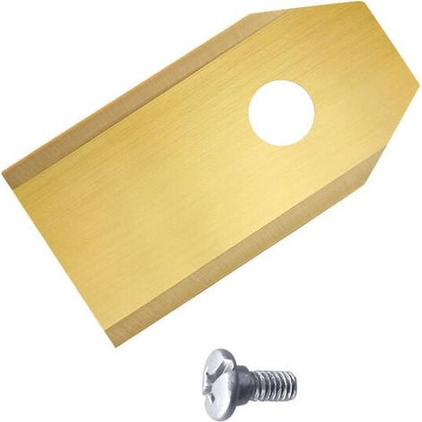 Lot de 18 lames en titane des deux côtés pour tondeuse Husqvarna Automower / Gardena R40Li, R70Li,35×18×0.75mm (1/3)