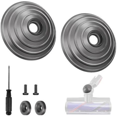 Roue à bille de rechange pour Dyson Accessoires Aspirateur, pour Dyson V8 V10 V11 V15, Accessoire Dyson, Brosse de Sol à roulettes Pièce de Rechange pour Dyson Pièces Détachées (1/4)
