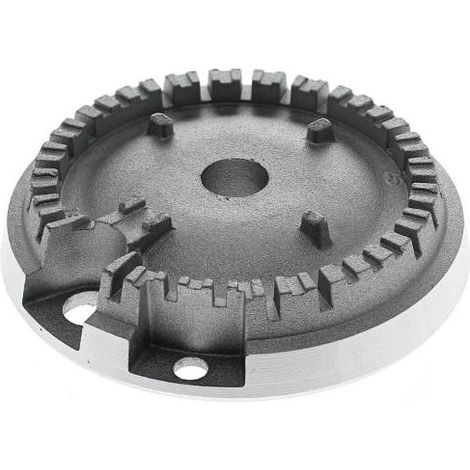 Burner Base Med Defendi for Indesit/Cannon/Hotpoint/Creda Cookers and Ovens (1/2)