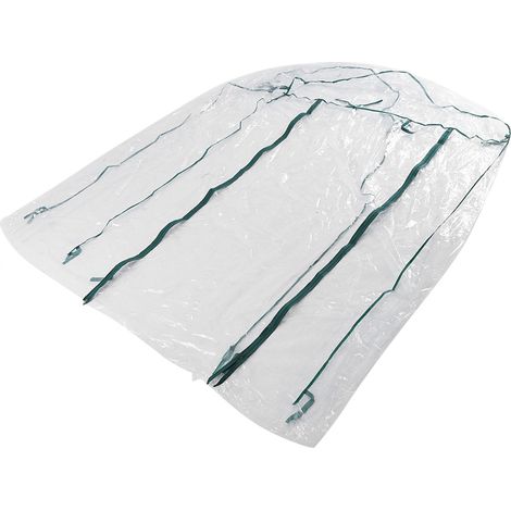 Serre de jardin portable 143 x 73 x 195 cm, abri chaud pour plantes à fleurs, accessoire de jardinage extérieur (1/5)