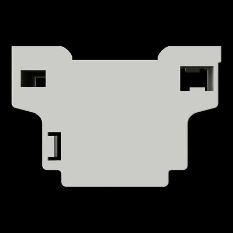 Supporto per barra din 1-2-3 moduli abb 2csk1608ch (1/3)
