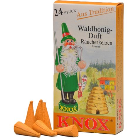 Knox Räucherkerzen - Waldhonig 24 Stück