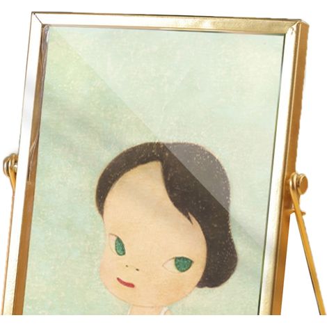 Cadre photo acrylique transparent imperméable, décoration murale métallique dorée, tableau design pour bureau, cadeau maison, 14,5x19,5 cm, bordure or CBS1070 (1/4)