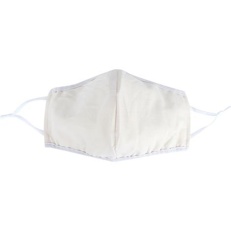 Masque anti-poussière respirant pour homme et femme, usage quotidien, protection respiratoire anti-smog lavable, surface jaune brillante (1/5)