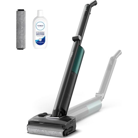Tineco FLOOR ONE i7 Fold Aspirateur Laveur sans Fil, Aspiration 22 kPa, Anti-Emmêlement DualBlock, FlashDry 85°C, 50 Min d’Autonomie, Nettoyage Double Bord, Design Plat 180° (1/5)