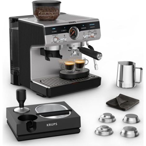 Machine à café à grain Krups Précision Plus XP804T10