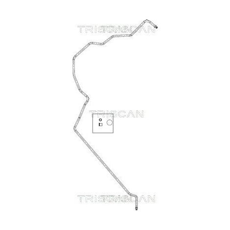 Tuyau hydraulique, direction TRISCAN 8516 16007 FORD 1370722 1382874 1385655
