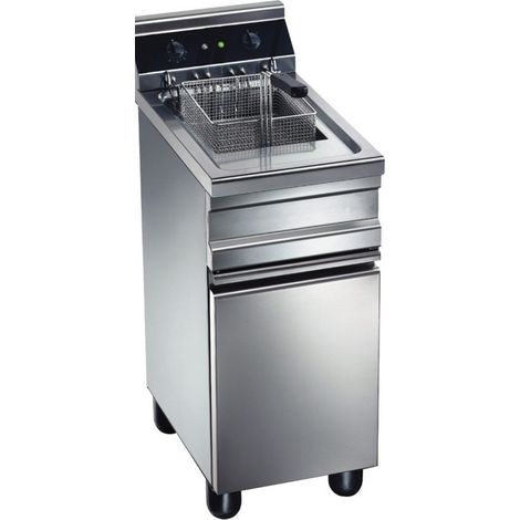 Friteuse électrique sur coffre - 1 bac 20 litres - 12 kW - Furnotel