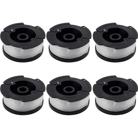 10 m Black & Decker Ersatz-Trimmerfadenspule – mit Kappe/Feder (1/5)