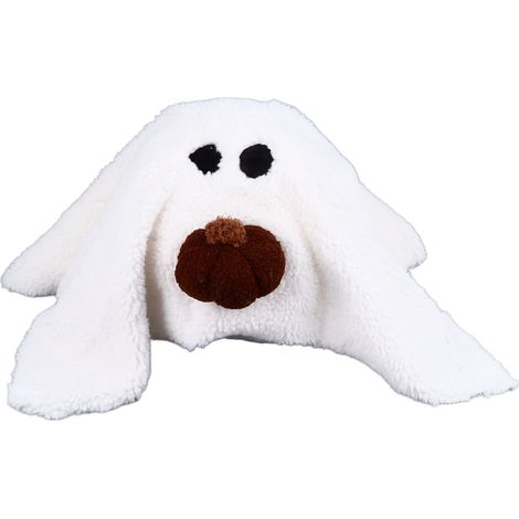 Peluche fantôme citrouille douce en coton PP, jouet mignon pour Halloween - Enfant garçon fille (1/5)